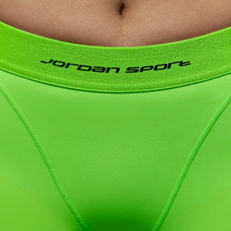 Jordan Sport Sports Shorts Women's Electric Glow Green-4