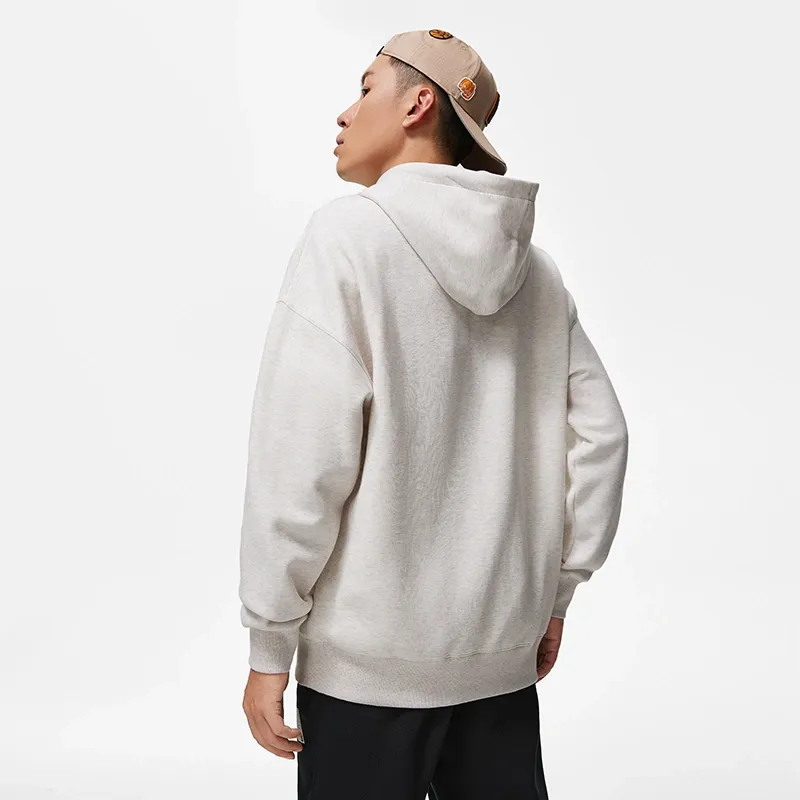 LiNing Sweatshirt Men's Heather Gray Tile Gray-5