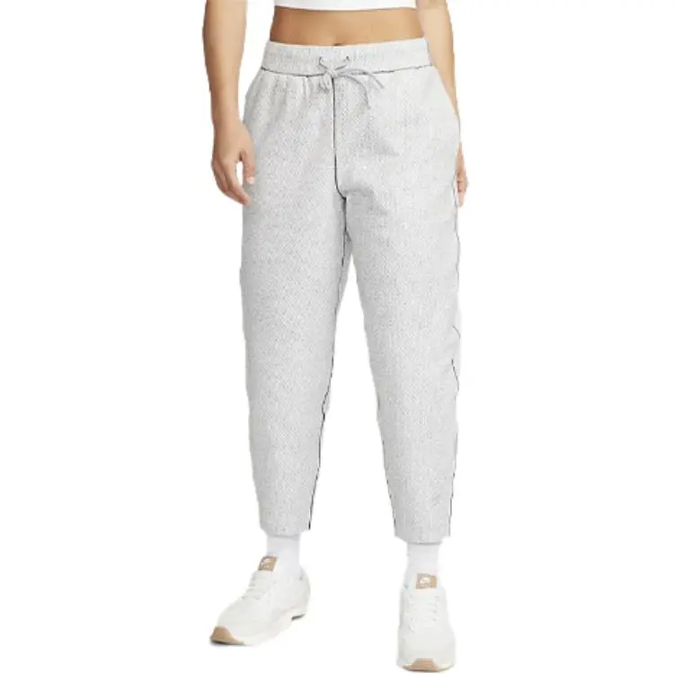 Nike Knitted Sweatpants Women's Light Smoke Gray-3