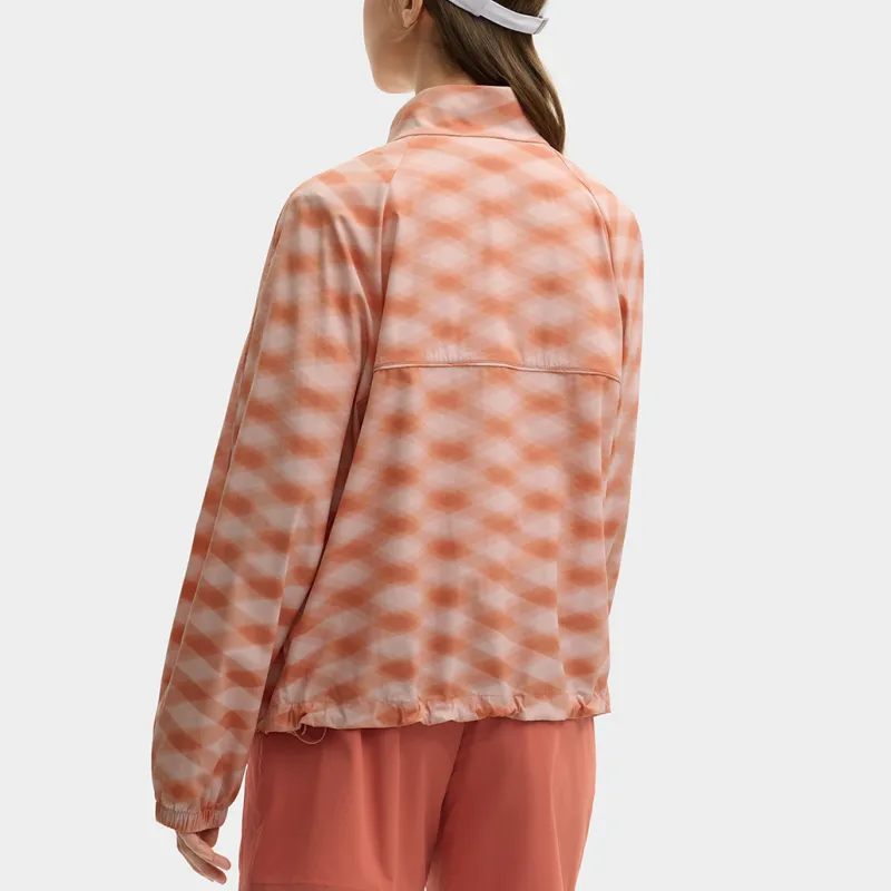FILA x MAISON KITSUNE ORIGINALE Jacket Women's Brier Brick Red RD-2