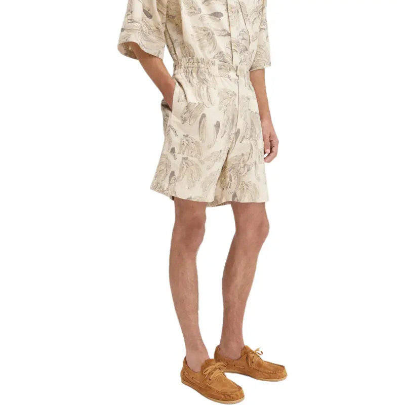 Jacquemus The Aloe Banana Jacquard Shorts-3