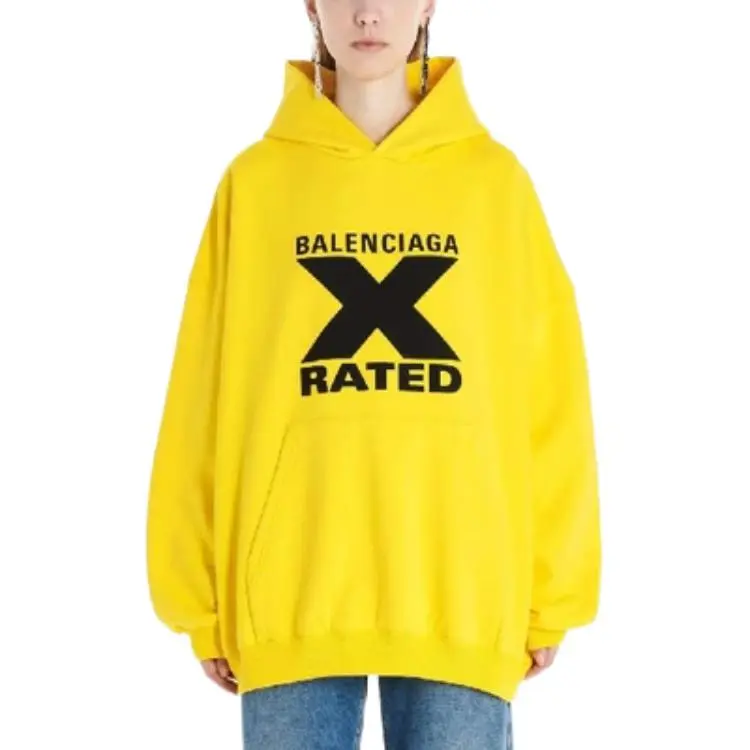 Balenciaga Sweatshirt Regular Fit Women's Yellow-1