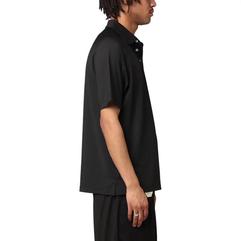 Malbon Golf Polo Shirt Men's Black-2