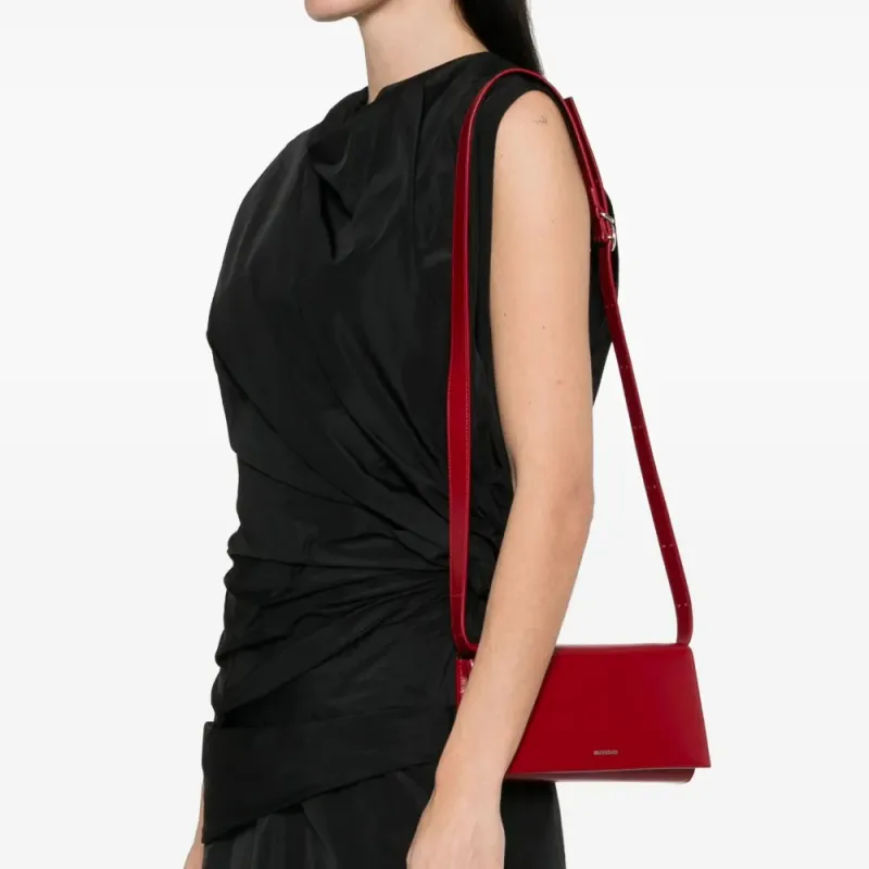 JIL SANDER All Day Logo Stamp Shoudler Bag-4