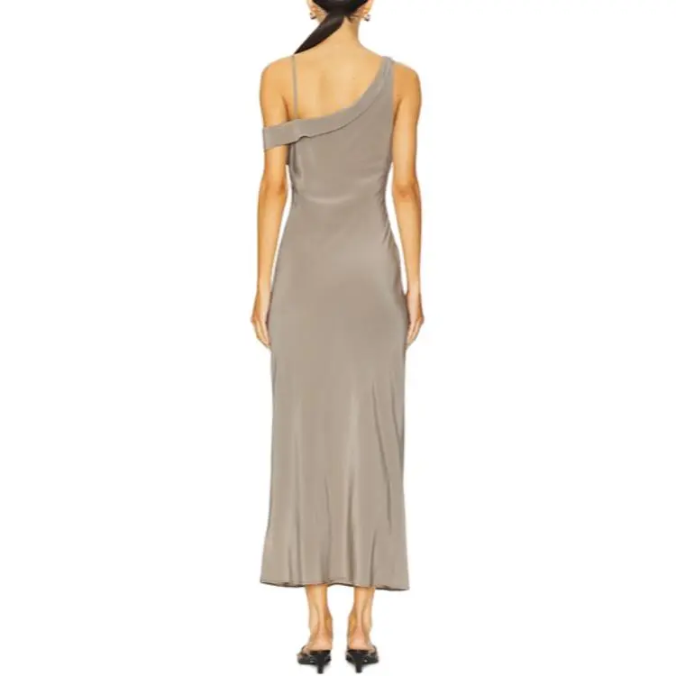 ST. AGNI Slip Dress Women's Gray-1