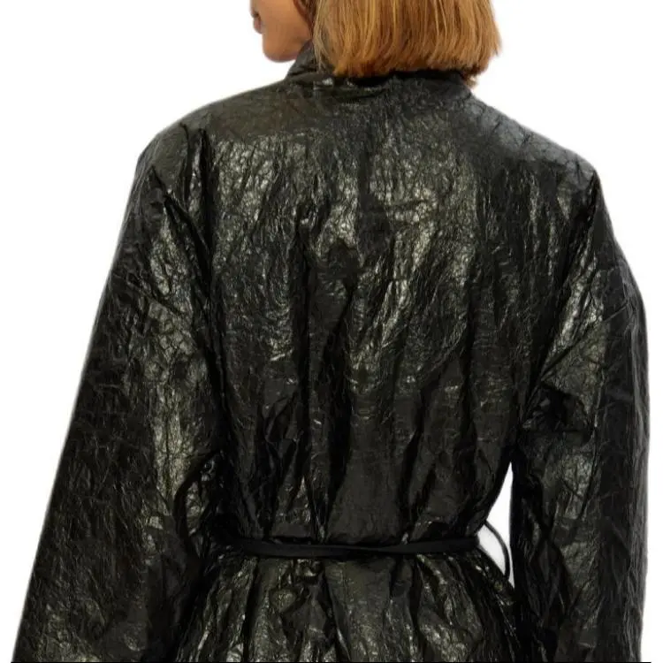 Balenciaga Oversize Wrap Coat-5