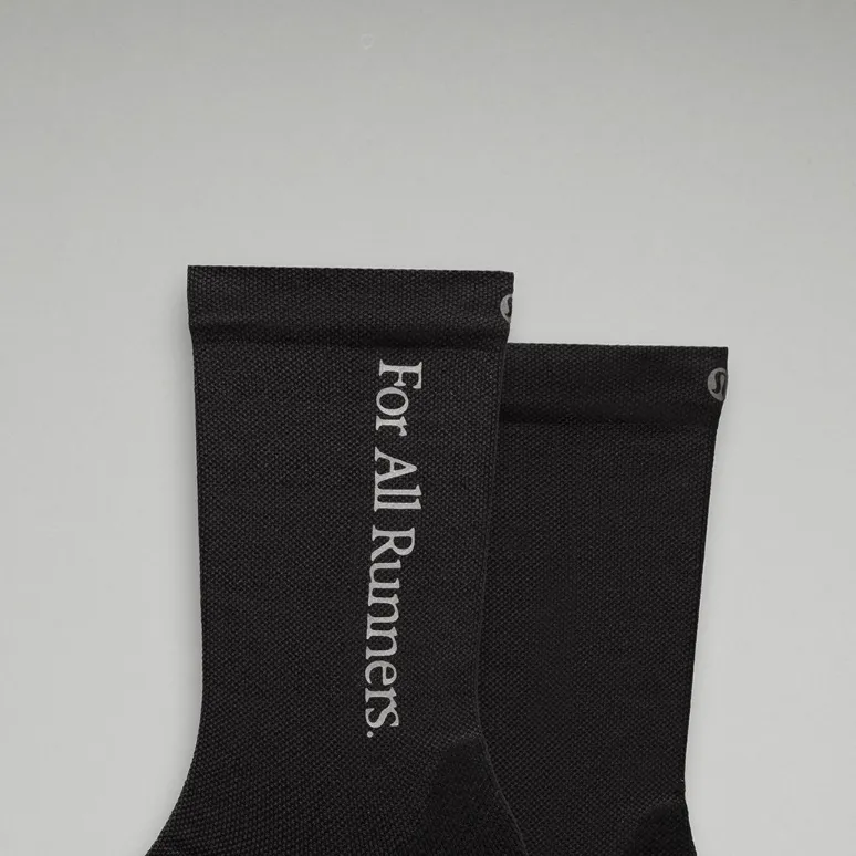 Lululemon Power Stride FW24 Mid-Calf Socks Women's 1 Pack Black-4