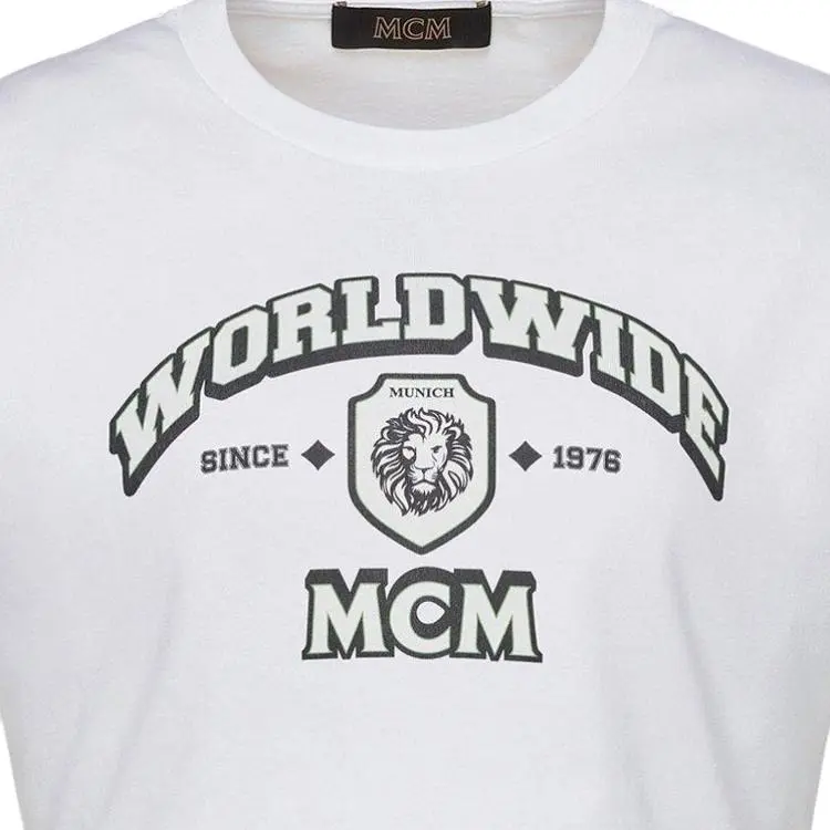 MCM T-Shirts Women's White-2