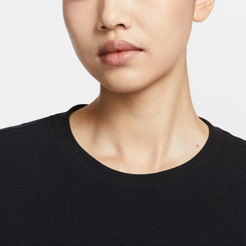 Nike T-Shirt Women's Black/Transparent-3