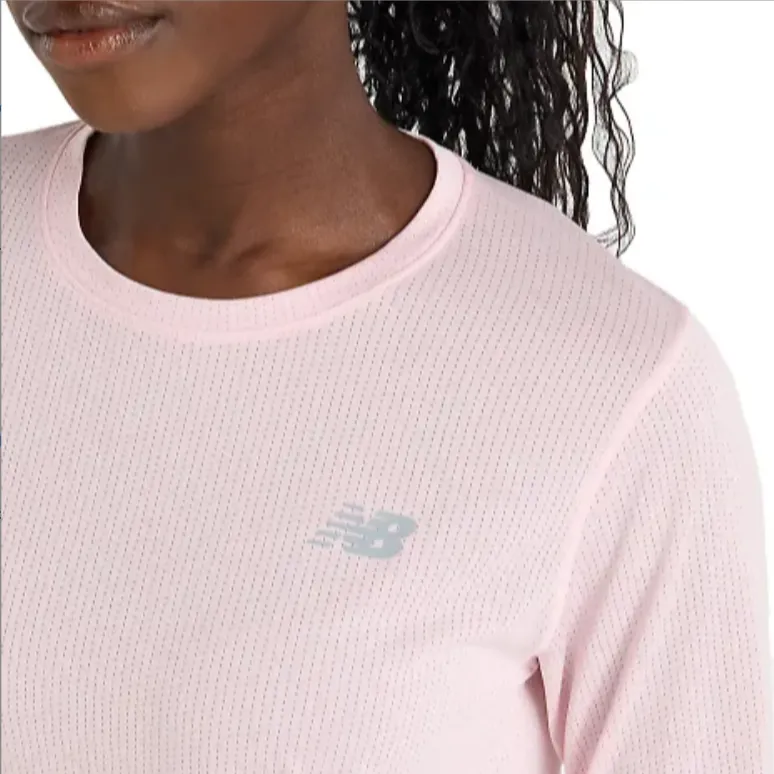 New Balance T Shirt Women's Light Pink-3