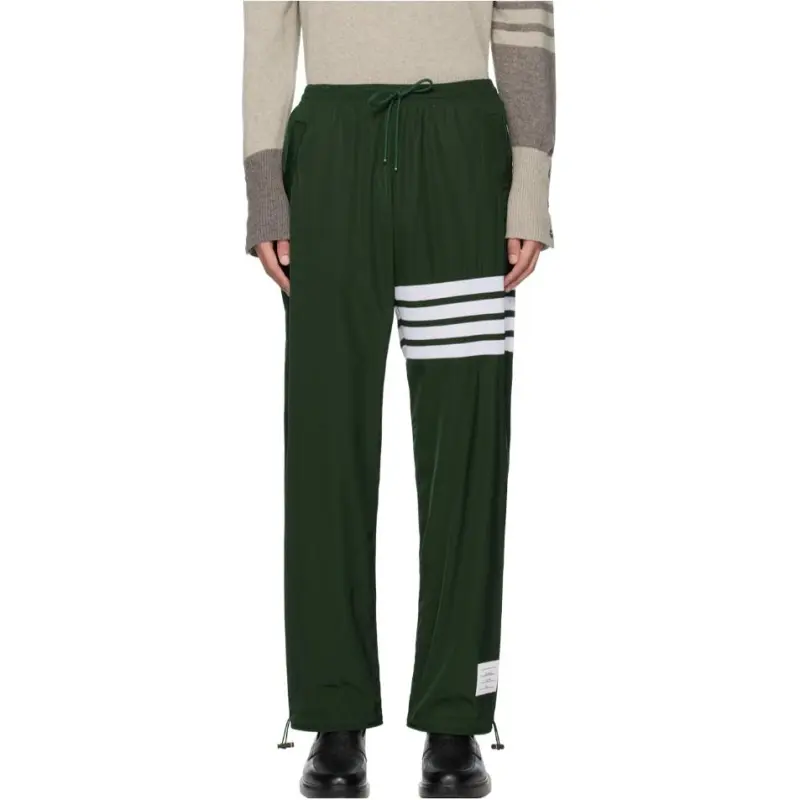 THOM BROWNE THOM BROWNE FW23 Early Autumn Collection Casual Pants Men Green-2