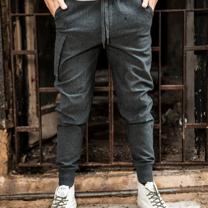 AKCLUB Knitted Sweatpants Men-4