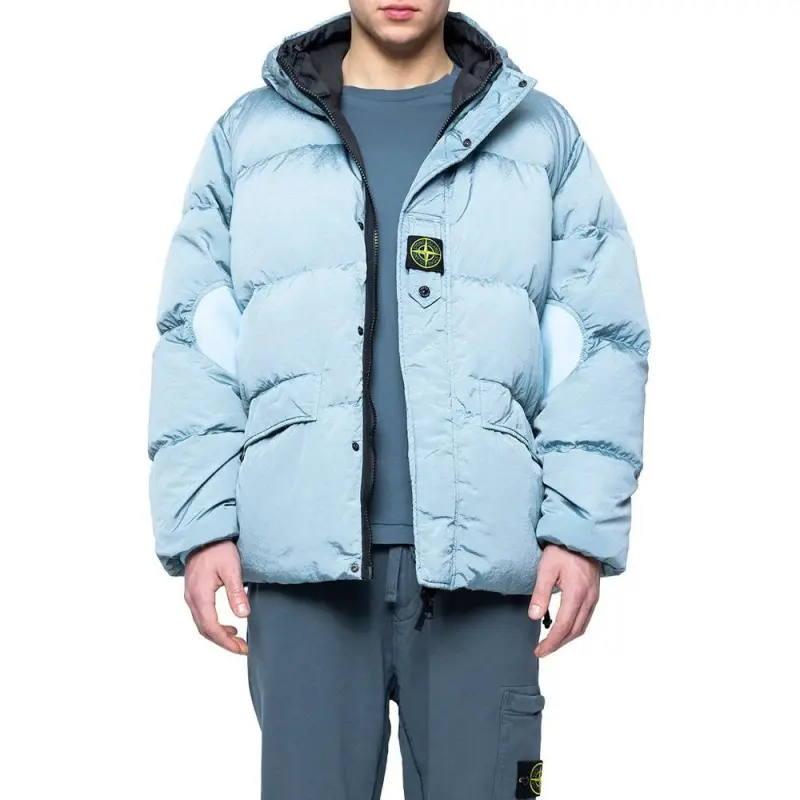 STONE ISLAND Down Jacket Men's Blue-3