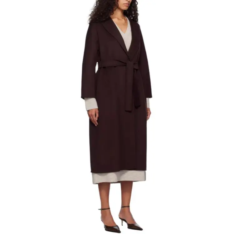 'S MAX MARA Coat Women's Burgundy-2
