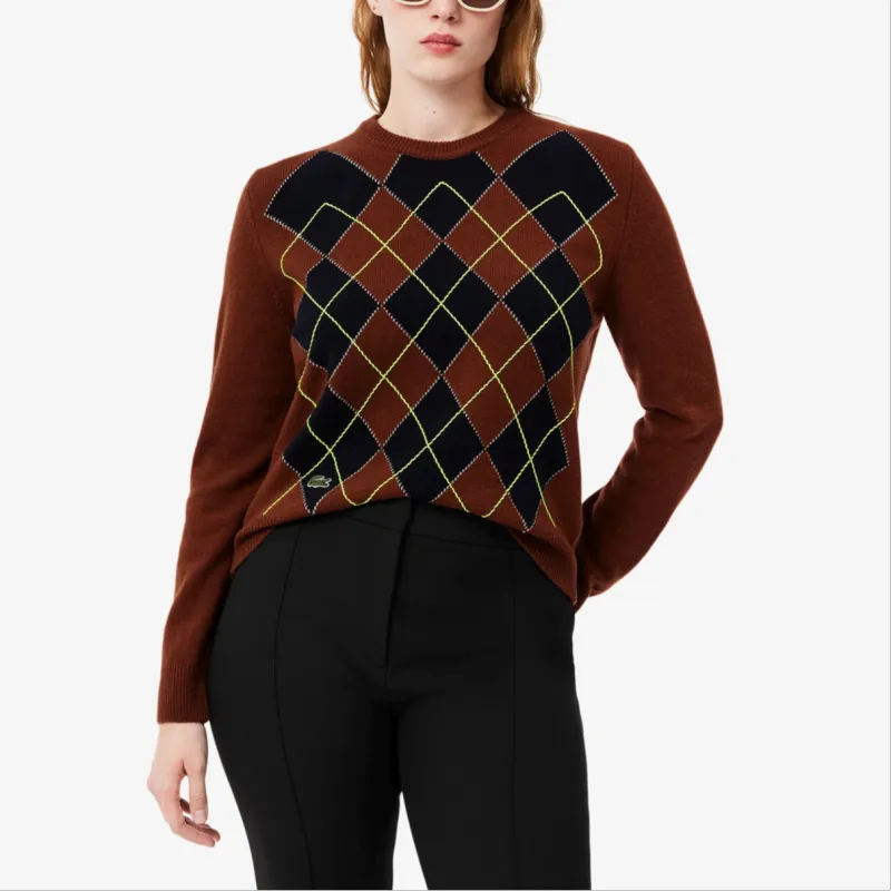 LACOSTE Sweater Women's Multicolor-1