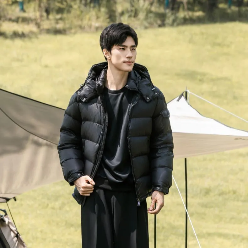 ROBINHOOD Down Jacket Unisex Black-2