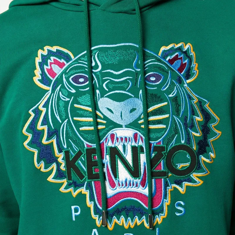 KENZO Sweatshirts Men Dark Green-5