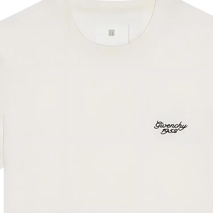 Givenchy 4G Embroidered Crewneck T Shirt-5