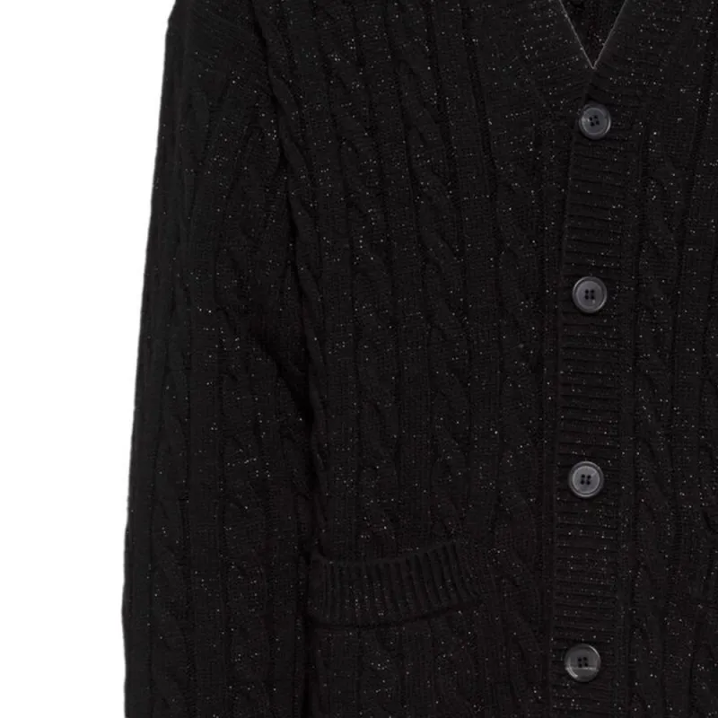 PRADA SS23 Cashmere Sweater Men's Black-5