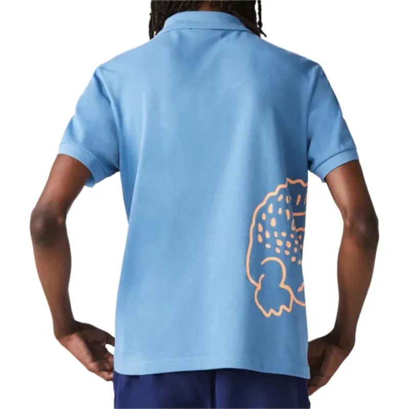 LACOSTE Polo Shirt Unisex Sky Blue-3
