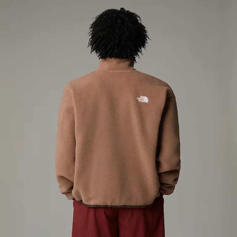 THE NORTH FACE Yumiori Reversible Fleece Jackets & Coats Men's Smoky Brown Latte-7