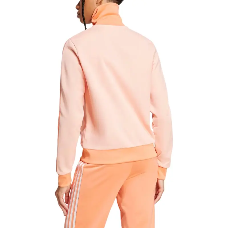 Adidas Women's Beckenbauer Track Top Glow Pink-2