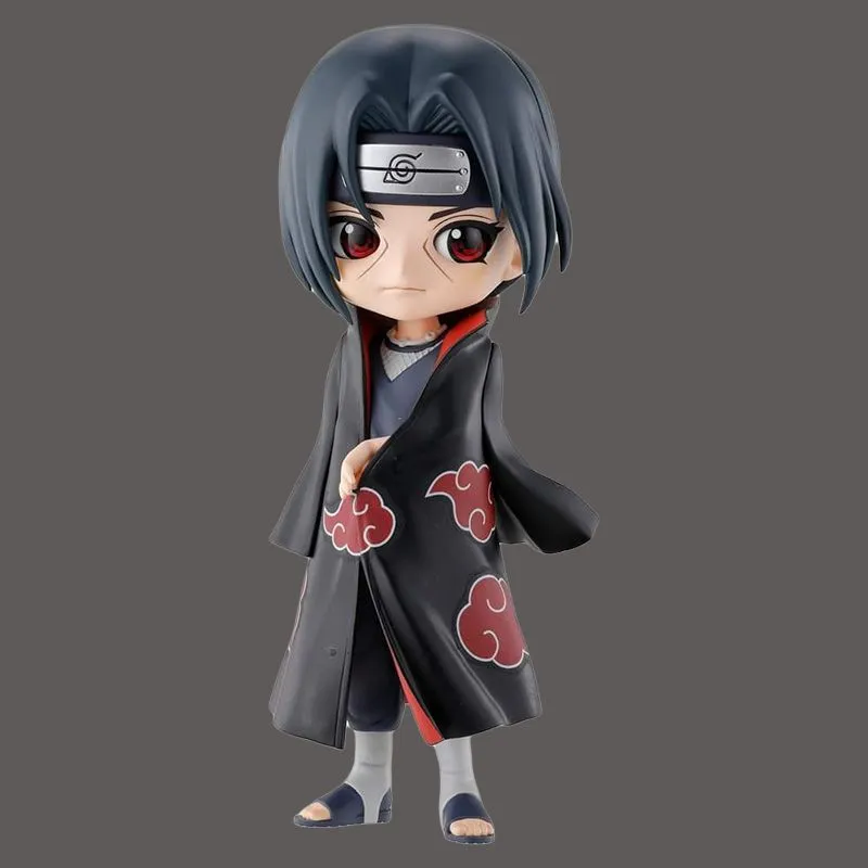 BANPRESTO Itachi Uchiha Glasses Factory Q Posket Naruto Shippuden Model A Chibi Figures-1