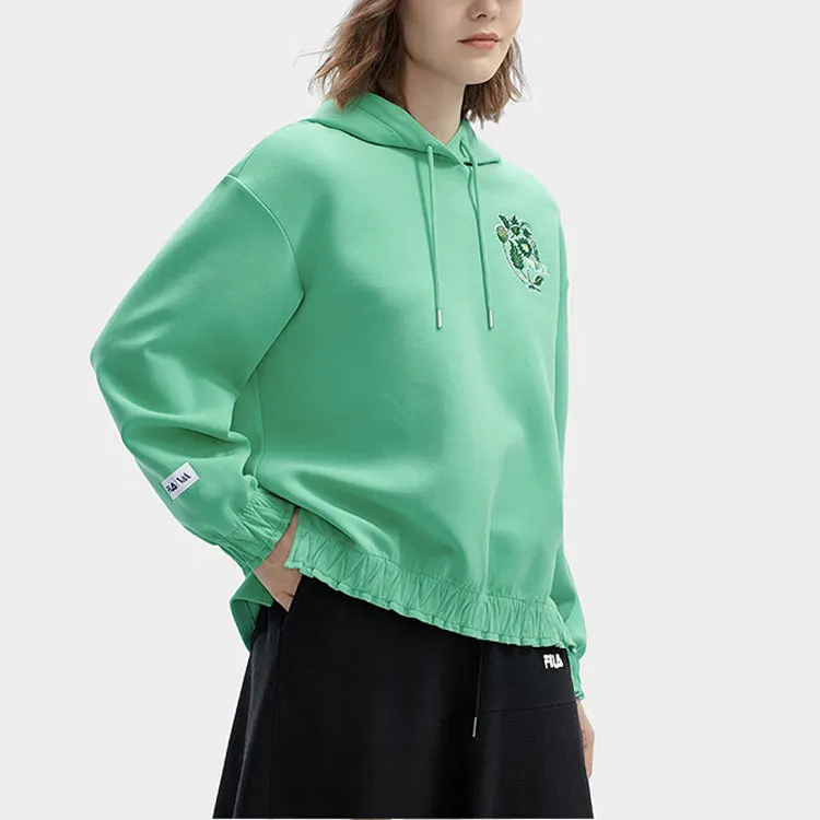 V&a X FILA Sweatshirts Women's Fruit Milk Green-2