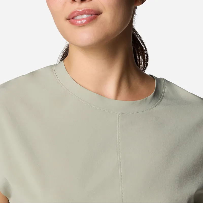 Columbia Short Sleeved Dress Women's Gray Green-2