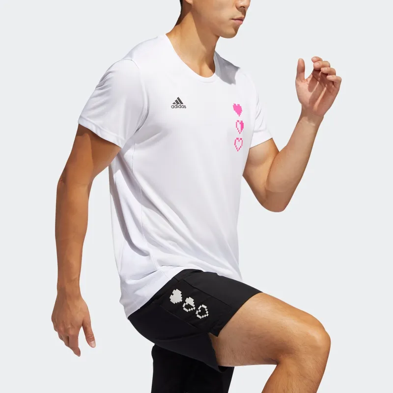 Adidas T Shirts Men White-5
