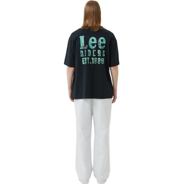 Lee T Shirts Men Marine Blue-3