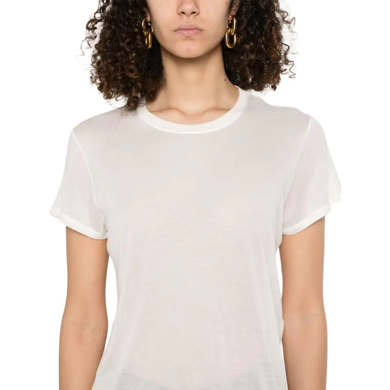 TOM FORD Slub Cotton T shirt-4