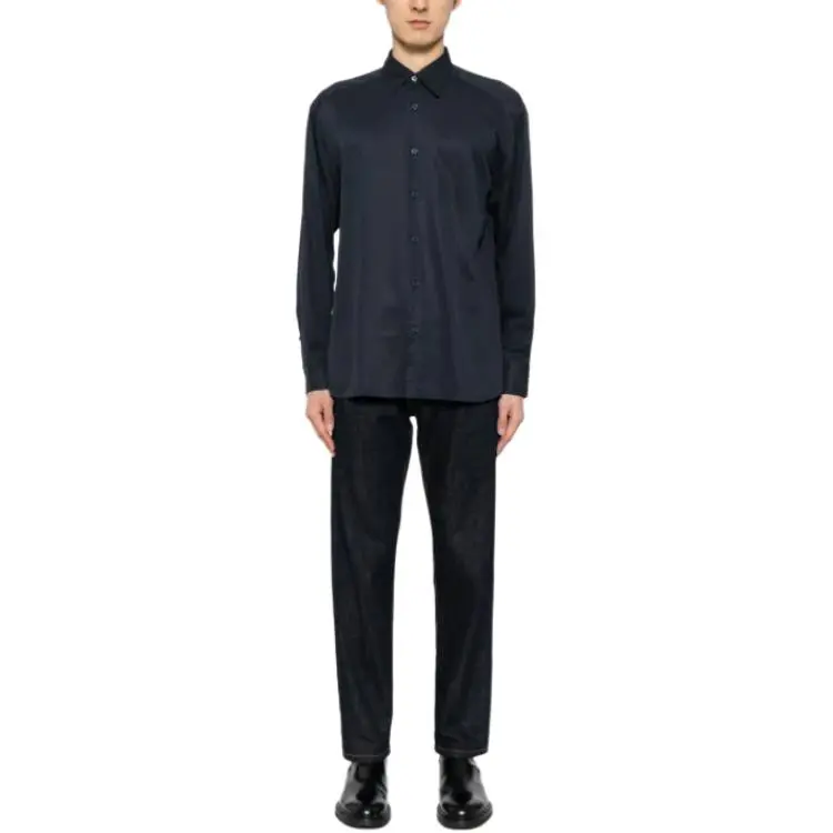 HUGO BOSS Cotton Long sleeve Shirt-4