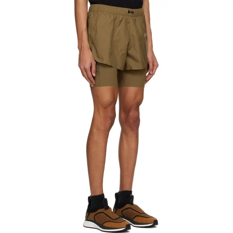Zegna Casual Shorts Men's Brown-4