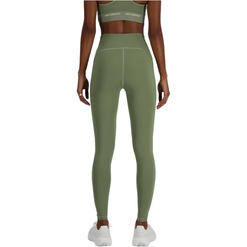 New Balance Leggings Women's Olive Green-5