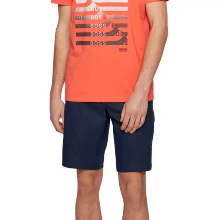 HUGO BOSS T Shirts Men Orange-4