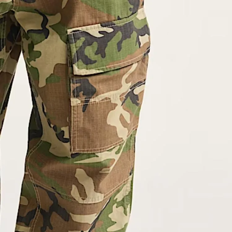 Vans Cargo Pants Unisex Green Camouflage-3
