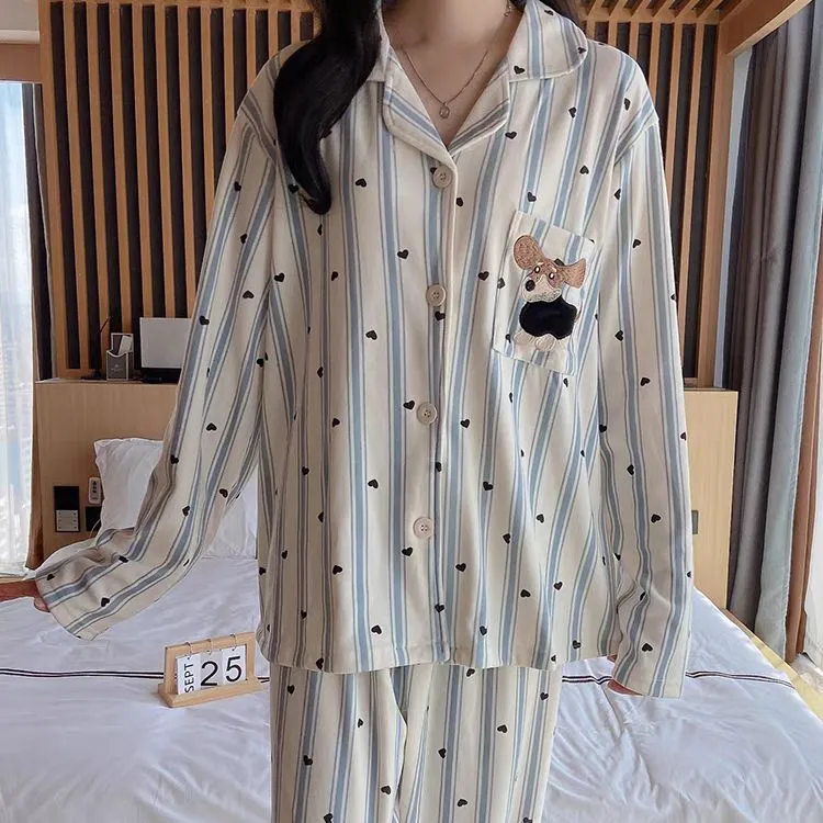 WANANNI Pajama Set Women's Sky Blue-5