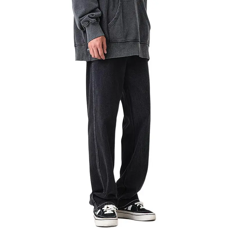 VESIBO Jeans Men Smoke Gray-2