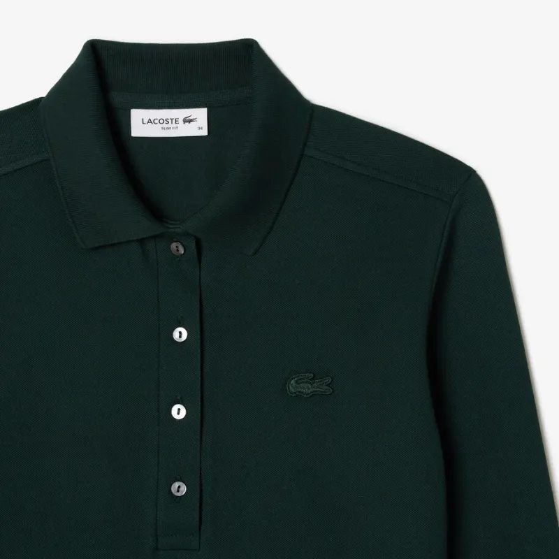 LACOSTE Polo Shirt Women's Xinpu Green-3