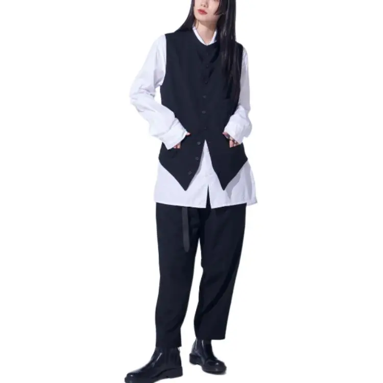 Yohji Yamamoto S'YTE FW24 Casual Pants Unisex Black-5