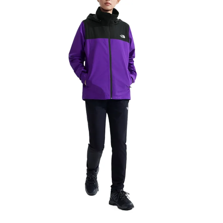 THE NORTH FACE SANGRO Waterproof, Water Repellent, And Abrasion Resistant Windbreaker Jacket Women's Summit Purple-3
