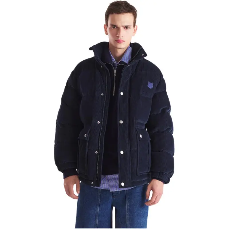 Maison Kitsune Corduroy Puffer Jacket-3