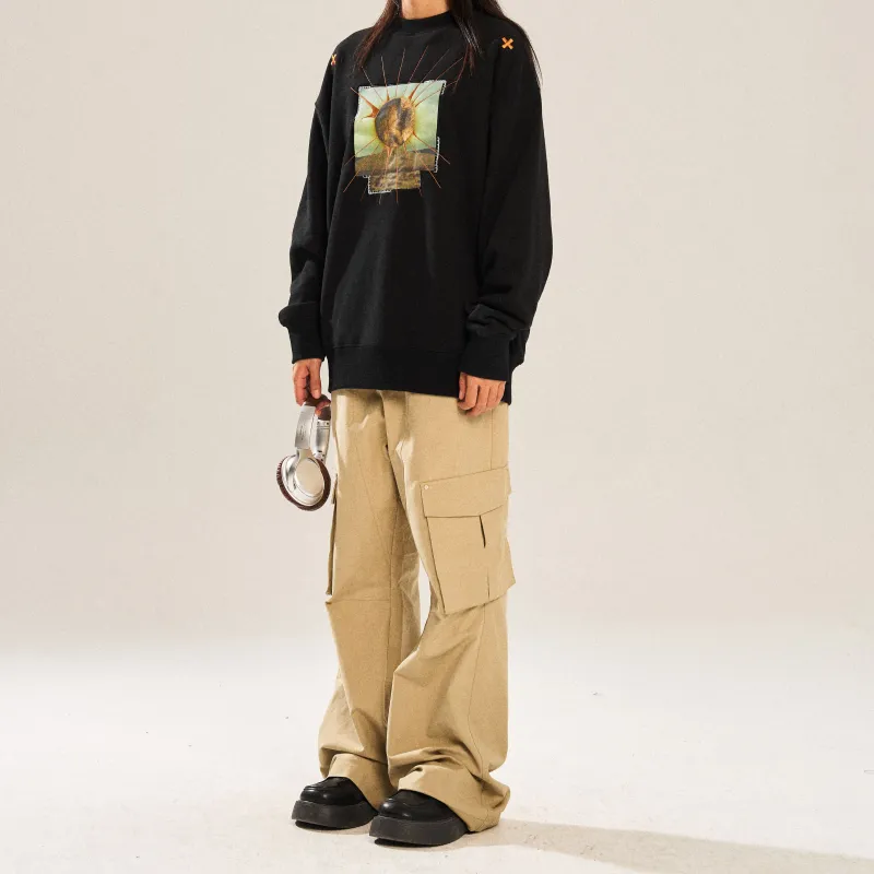 NSTNEW START Cargo Pants Unisex Khaki-4