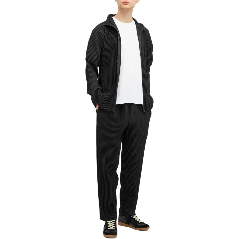 Homme Plissé Issey Miyake Plissé-Effect Zipped Jacket-1