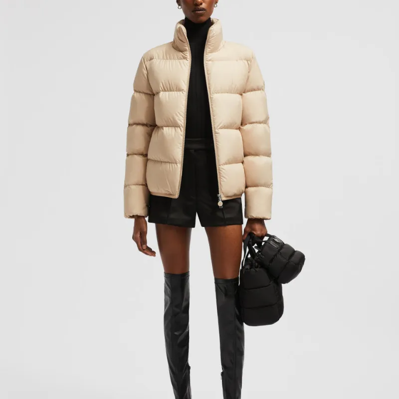 Moncler Abbadia Logo appliqué Puffer Jacket-1