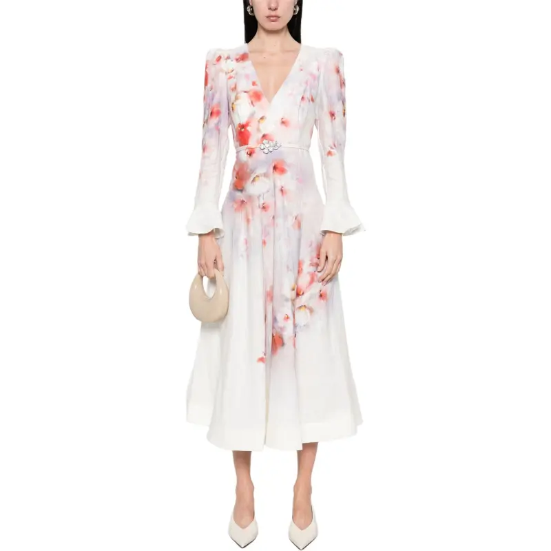 Zimmermann Crush Midi Dress-1