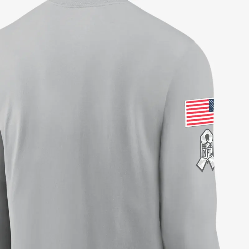 Nike Tampa Bay Buccaneers Salute To Service Mascot Edge Legend Men's Nike Nfl Long Sleeve T Shirt-2