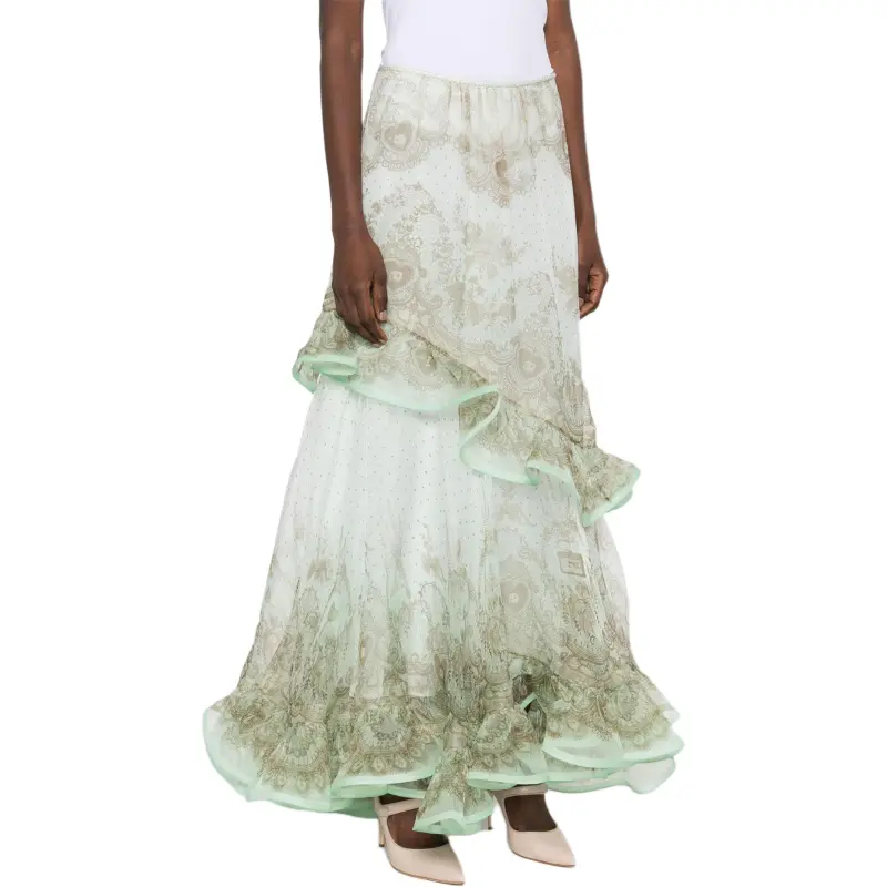 Zimmermann Crush Flutter Maxi Skirt-3