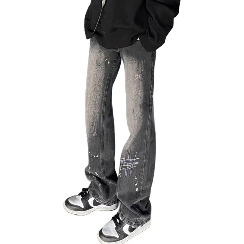 NHZN Jeans Unisex Gray-1